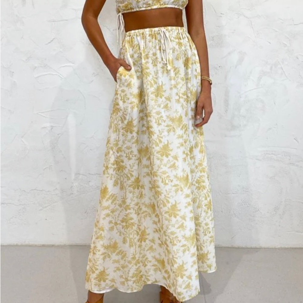 Sir the Label beautiful long floral skirt